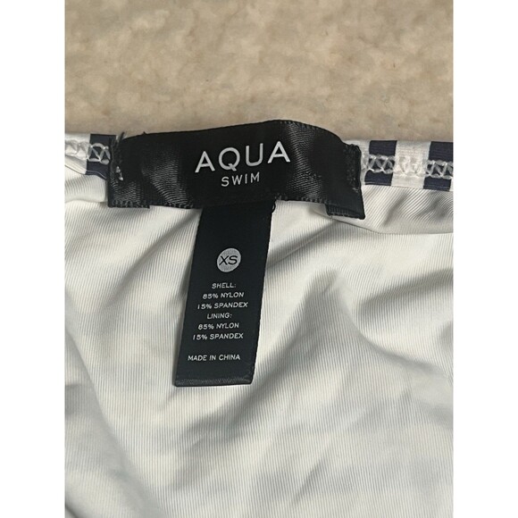 AQUA Swim Striped Halter One Piece Swimsuit Size XS - Picture 10 of 10